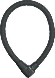 ABUS Verrous de vélo Abus Steel-O-Flex Granit antivol Noir 80 cm