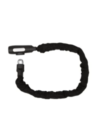 Thirard Accessoires Antivol de chaîne robuste, chaîne de 6 mm d'épaisseur x 0, 9 m avec clés, antivol de chaîne de vélo pour l'extérieur