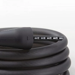 PURRL Accessoires Antivol de vélo, câble de verrouillage de vélo enroulé, antivol de câble de vélo à combinaison sécurisée et réinitialisable avec support de montage.(Couleur : Noir1, Taille : 12MM-120CM) little