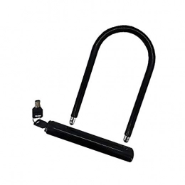 COKAMOZ Accessoires antivol de vélo en forme de U avec anneau fixe, cadenas de vélo portable.