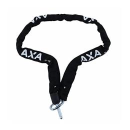 AXA-BASTA Verrous de vélo Antivol Velo Chaine a Boucle axa ulc-130 pour Fer a Cheval diam 5.5mm l1.20m Noir (diam axe Fixation 10mm) Compatible Block XXL