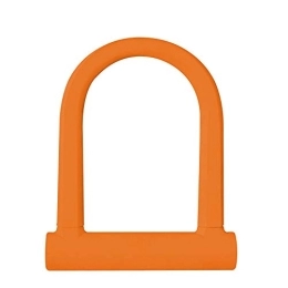 luckiner Accessoires Antivol à câble pour moto et vélo avec clés enroulées - Léger - 19, 5 x 12, 7 cm - Orange