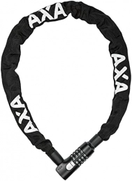 AXA Accessoires Axa Antivol chaîne Absolute 5-90 Adulte Unisexe, Noir, 90 cm
