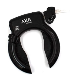 AXA Accessoires Axa Defender 424000 Verrouillage du Cadre Unisex-Adult, Noir / Gris, 10 x 8 x 4 cm