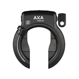 AXA Accessoires AXA Defender, Cadenas vélo, Antivol de cadre, Antivol roue vélo, Possible avec chaîne, Sécurité 12 sur 15, Noir