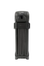 AXA Accessoires AXA Fold 85, Antivol vélo pliable, Cadenas vélo, Pour vélo, Vélo électrique, VTT, Sécurité 9 sur 15, 85 cm x 7 mm, Noir
