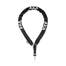 AXA Accessoires AXA RLC Plus Chaîne d’antivol de cadre, Cadenas vélo, Chaîne plug-in, Extra sécurisé, 100 cm x 5, 5 mm, Avec housse en polyester noir