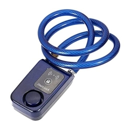 AYKONG Accessoires AYKONG Antivol portable pour vélo - Contrôle intelligent par application - Alarme Bluetooth - Étanche - 110 dB - Antivol extérieur - Antivol - Chaud (Couleur : L)