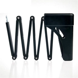 AYKONG Accessoires AYKONG Antivol portable pour vélo - Pliable - Fil d'acier - 735 g - Verrouillage de sécurité - Pour l'extérieur, etc. - Antivol - 96 cm