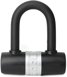 SXDHOCDZ Accessoires Chaîne antivol de sécurité U-lock pour vélo petite et légère(Color:Black)
