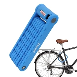 Cipliko Accessoires Combinaison de verrouillage de vélo pliant, Antivol de vélo pour à huit sections - Antivol de vélo pour, cadenas pliants pour moto avec support de vélo pour vélos