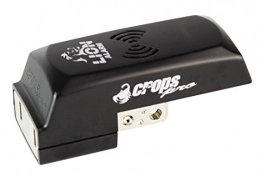 CROPS Accessoires Crops 801130 Antivols Pliables Unisex-Adult, Noir, Standard