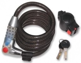 Kasp K750L180 Câble antivol à combinaison lumineuse 12 x 1800 mm