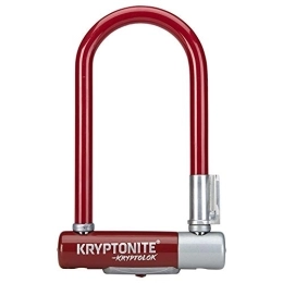 Kryptonite Verrous de vélo KRYPTONITE Kryptolok Mini-7 w / FlexFrame-U Bracket (Merlot) Locks Mixte Adulte, 8.2cm x 17.8cm
