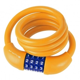 M Wave Accessoires M Wave DS 12.10 S Spirale câble antivol - Orange