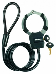 Master Lock Accessoires Master 8275 Antivol menottes avec câble 1 pièce (Couleur variable) Noir