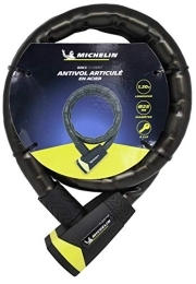 Michelin Verrous de vélo MICHELIN 801111 câble antivol à clé Ø25mm 1, 2m articulé