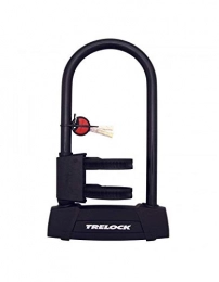 Trelock Accessoires Motodak Antivol Velo Homologue u trelock bs650 a cle 230x108mm d 16mm avec Support (Niveau Silver Test Sold Secure)