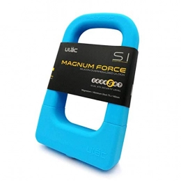 MTCWD Accessoires MTCWD Vlo U-Lock Mini Portable vlo de Verrouillage en Alliage d'aluminium Anti-vol Noir Rouge Jaune Bleu impermable (Color : Blue)