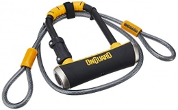 ONGUARD Accessoires ONGUARD Pitbull Mini DT-8008 Câble antivol Noir 9, 0 x 14, 0 cm