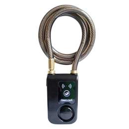 PINGTANG Accessoires PINGTANG Bluetooth Smart Lock, Antivol Alarme, Étanche, APP Déverrouiller pour Vélo / Électrique Vélo / Moto / Porte Porte, Noir