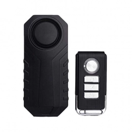 PPLAS IP55 sans Fil Moto Vlo Antivol Alarme Vibration Tlcommande Bluetooth Smart tlcommande de Porte et fentre d'alarme (Color : Black)