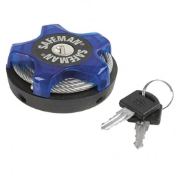Safeman Accessoires SAFEMAN® Antivol Multifonction à Fermeture / Ouverture Rapide, Mixte, 230001-B, Bleu, 29.5 inches Long