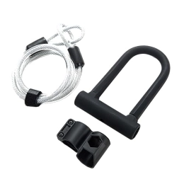  Accessoires Serrure de vélo, serrures de chaîne de vélo, serrure de chaîne avec serrure à clé, câble léger, barre de verrouillage, ensemble de serrures à combinaison