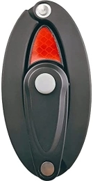 SXDHOCDZ Accessoires Serrure pliante portable facile à utiliser pour vélo Serrure extérieure à chaîne antivol robuste(Color:Black-a)