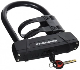Trelock Verrous de vélo Trelock BS 650 / 108-140 Antivol en u Mixte Adulte, Noir, 15x8x6cm
