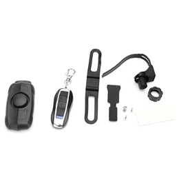 WUURAA Verrous de vélo Télécommande Sans Fil Vélo Sécurité Alarme USB Charge Vélo Antivol Dispositif Vélo Accessoires Alarme Personnelle Porte-clés
