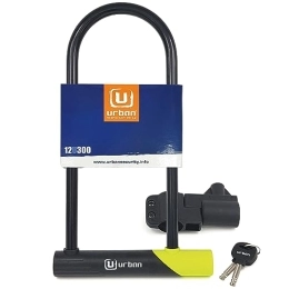 Urban Security Accessoires Urban 12U300 Cadenas antivol U 105X280 avec Support vélo