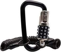 SXDHOCDZ Accessoires Verrouillage de chaîne extérieur antivol de sécurité de vélo(Color:Black-s)