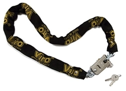 Viro Accessoires Viro LUC / VIR6490 Chaîne antivol Mixte Adulte, Noir, 900 x 6, 4 mm