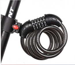 Walant Accessoires Walant Antivol à combinaison pour vélo avec câble et chaînes haute sécurité pour vélo, skateboard, portails et clôtures en plein air
