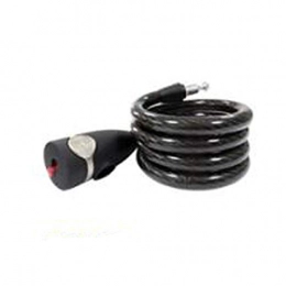 WeiCYN Accessoires WeiCYN Antivol à câble léger et léger pour vélo Taille : 122 cm (Longueur) x 1, 3 cm (diamètre), Noir