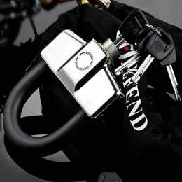 WMM -Bicycle lock Verrous de vélo WMM Locomotive Moto vélo U-Lock antivol Robuste for chaîne