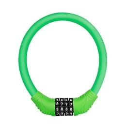 Xiaoyue Accessoires Xiaoyue Vélo Dispositif antivol, à Quatre Chiffres Mot de Passe / sécurité et Pratique / u-Lock Mont sans clé / Petit et la Combinaison Portable / U Lock (Couleur: Bleu) lalay (Color : Green)