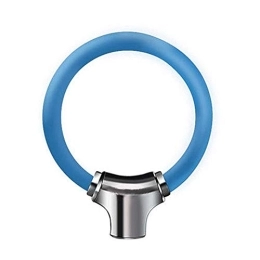 Xiaoyue Verrous de vélo Xiaoyue Vélo Ring Lock Mini Portable antivol en Acier for câble antivol, Convient for vélo de Route n Équitation Accessoires Équipement (Couleur: Noir) (Couleur: Noir) lalay (Color : Blue)