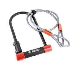 Zefal Accessoires ZEFAL K-Traz U13 Antivol vélo / scooter en U + Câble old 120 CM