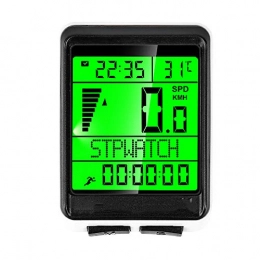 BMG Accessori Bike del Tachimetro Multi-Funzione con Retroilluminazione Temperatura Cronometro Calorie Counter 5 Lingue E 4 Diverse Interfacce