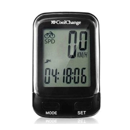 Sconosciuto Accessori CoolChange 57019 - Contachilometri wireless impermeabile per bicicletta e bicicletta, con retroilluminazione