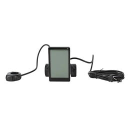 Focket Display LCD per Bici Elettrica, 24V 36V 48V 60V 64V Schermo per Pannello LCD per Scooter M5, Misuratore di Controllo della velocità del Display LCD con Connettore Impermeabile