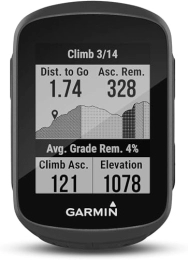 Garmin Accessori Garmin Edge 130 Plus - GPS Bike computer Smart, Allenamenti e metriche avanzate e funzione ClimbPro, nero