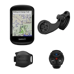 Garmin Accessori Garmin Edge 830 Mountain Bike Bundle, Performance Touchscreen GPS Ciclismo / Bike Computer con mappatura, monitoraggio dinamico delle prestazioni e instradamento della popolarità, include sensore di