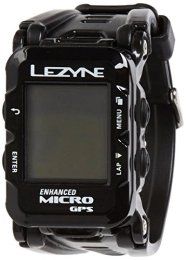 LEZYNE Accessori LEZYNE Micro GPS Computer, Unisex, GPS Watch mit Herzfrequenzmessgerät Schwarz, Nero, Taglia Unica