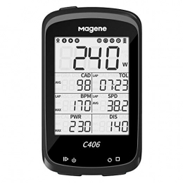 Magene Accessori Magene C406 Computer da Bici Display LCD da 2, 5 Pollici GPS Impermeabile Wireless Smart Mountain Road Bicycle Monitor Dati di Ciclismo