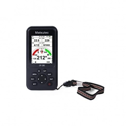 Matsutec Computer per ciclismo Matsutec GP-280 Handheld GPS Navigator / Marine GPS Locator Handheld High-Sensitivity GPS Receiver / Various Voyage Screens (Black)