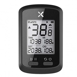 prasku Computer per ciclismo prasku XOSS GPS Cycling Computer Wireless Bike Tachimetro LCD Display Impermeabile G +