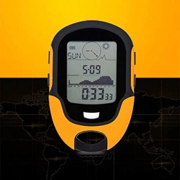 Regali D'inverno Sannofair Digitaler Höhenmesser mit LED-Hintergrundbeleuchtung, Hand-Barometer-Höhenmesser mit Wettervorhersage-Funktion Wandern Taschenlampe Höhenmesser für Outdoor-Wandern
